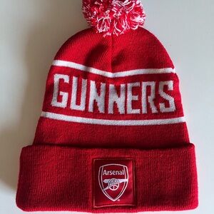 Arsenal FC EPL Premier League Winter Beanie Hat Official Gunners Kids One Size